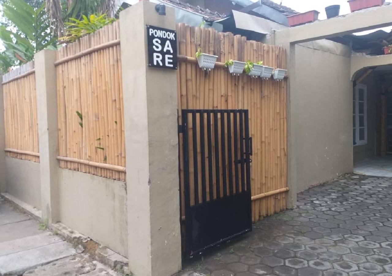 Pondok Sare Hostel Yogyakarta Exterior foto